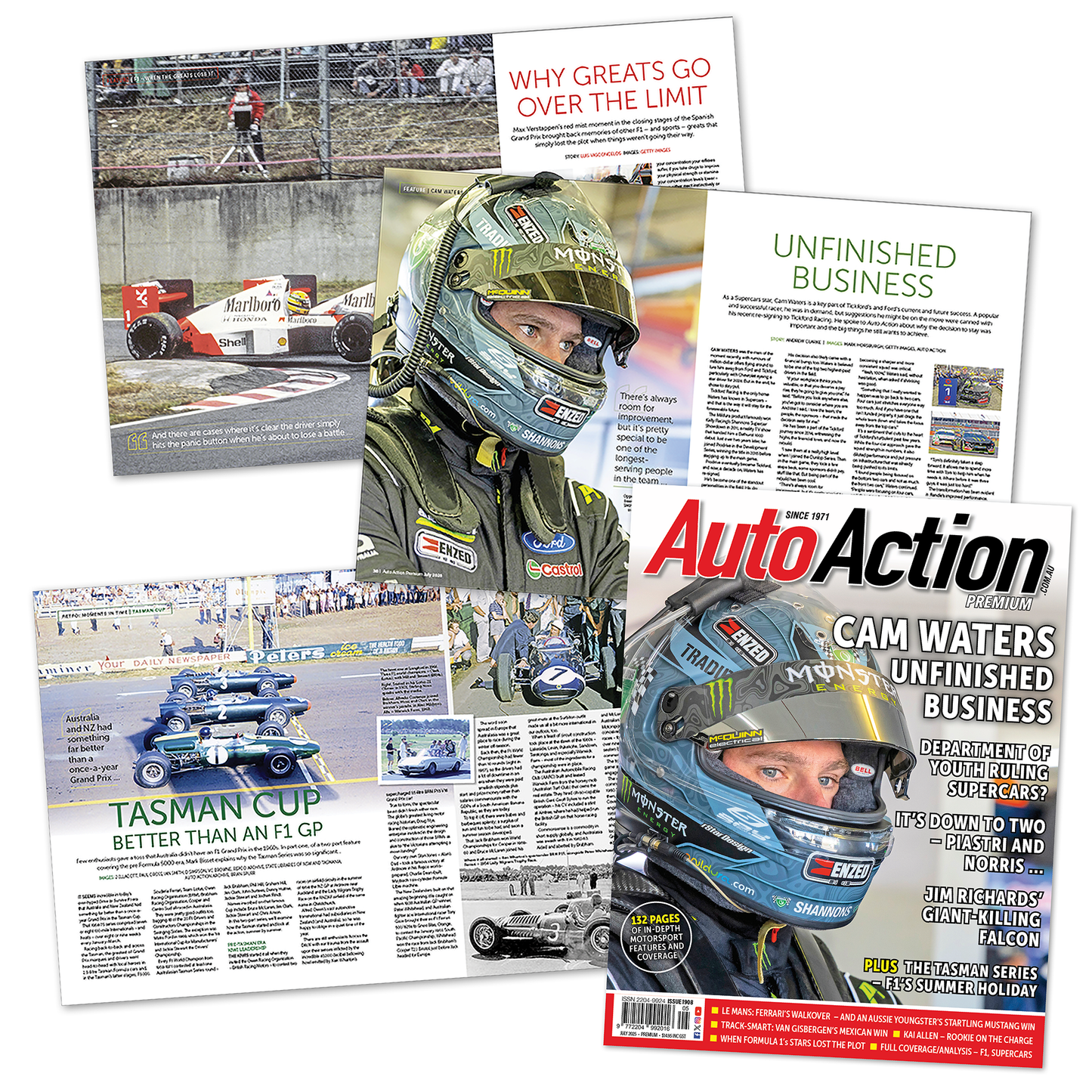 Auto Action Premium print magazine July 2025
