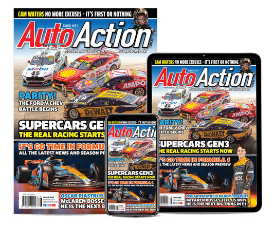 AUTO ACTION'S LATEST ISSUE #1855 - HEAPS OF MOTORSPORT'S NEWS