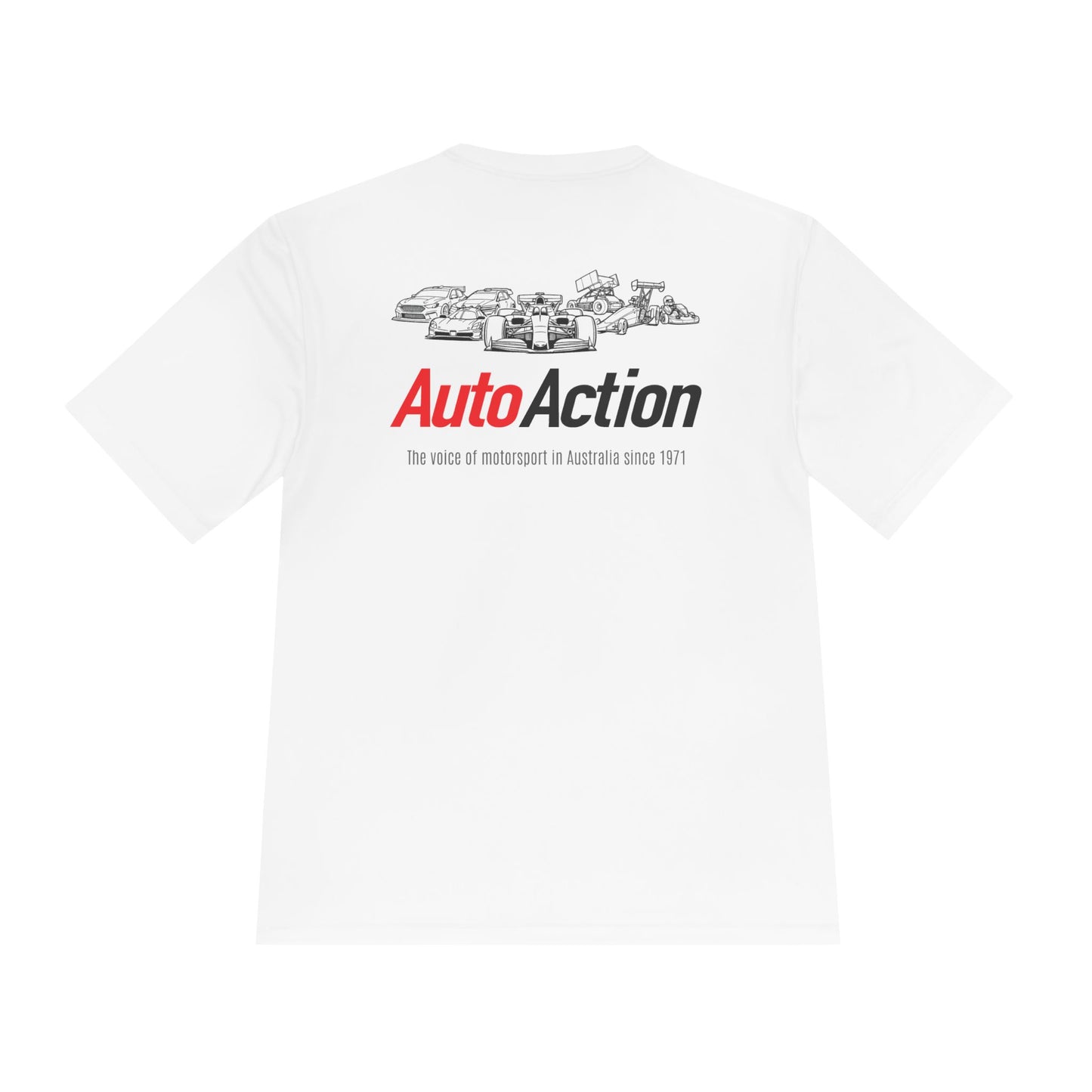 AutoAction Racing Logo Tee | Motorsport Graphic Shirt