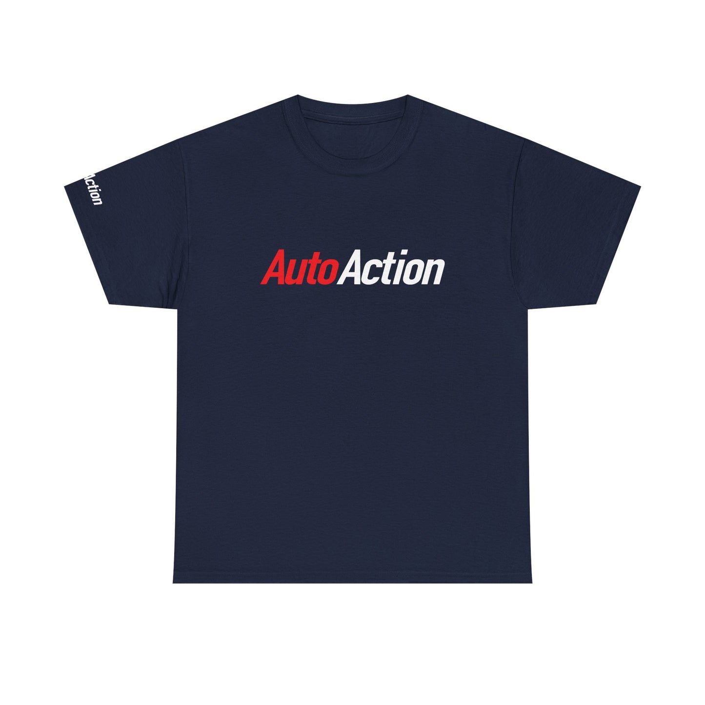 AutoAction logo racecar lineup Tee | motorsport magazine shirt