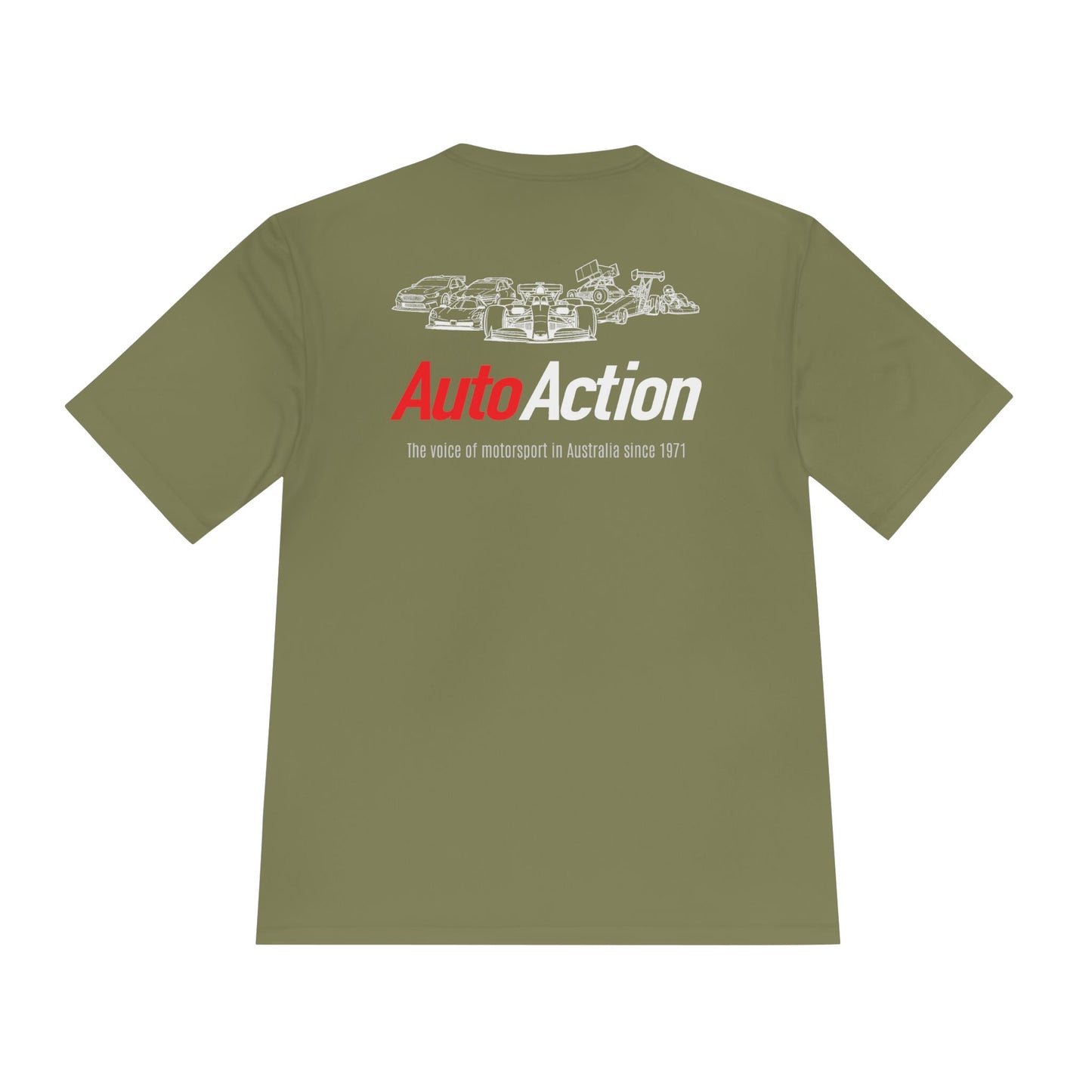 AutoAction Racing Logo Tee | Motorsport Graphic Shirt