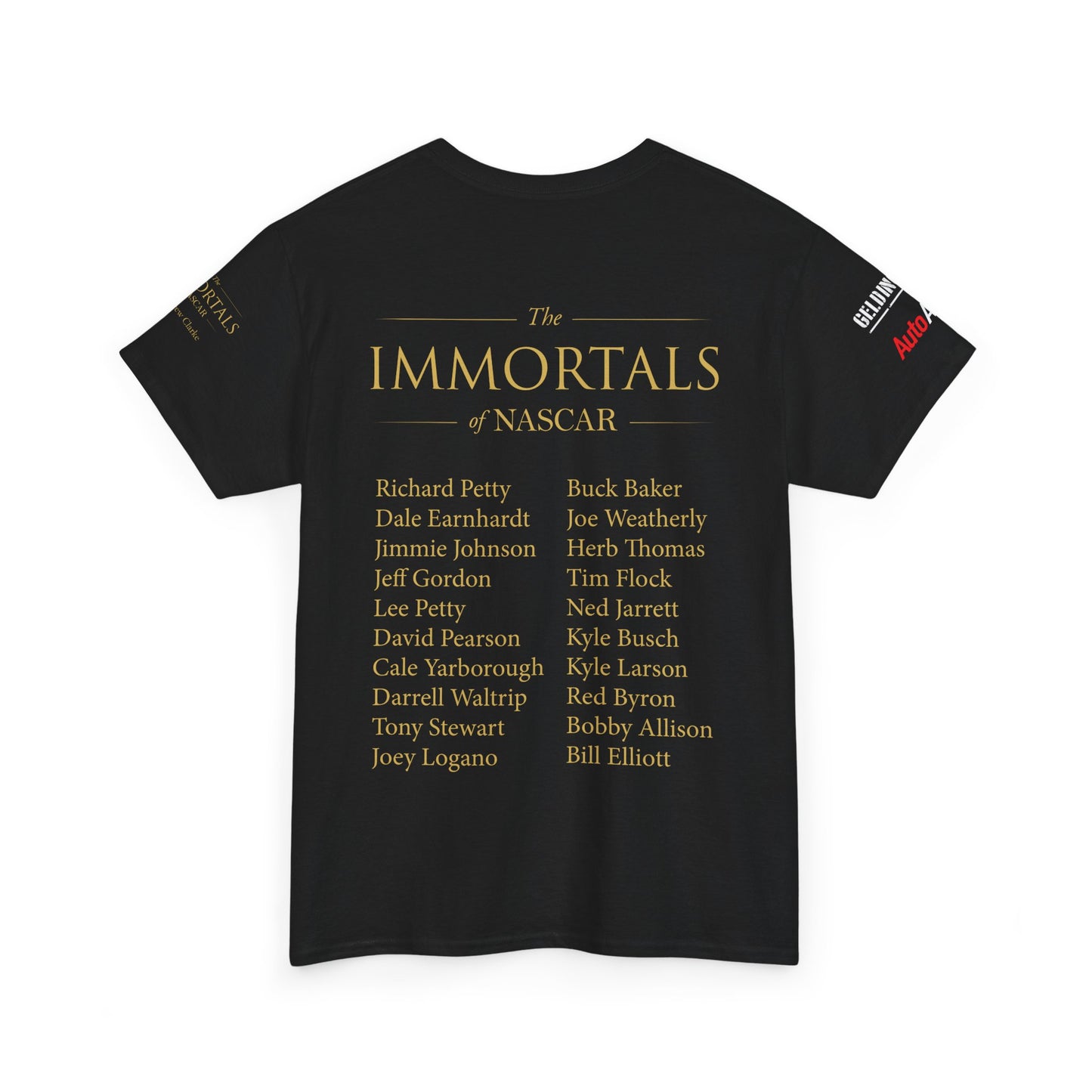 The Immortals of NASCAR T-Shirt | Vintage Race Car Driver Tee