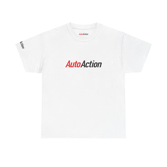 AutoAction logo racecar lineup Tee | motorsport magazine shirt
