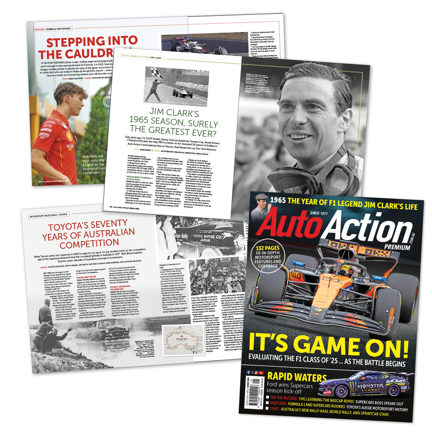 Auto Action Premium print magazine March 2025