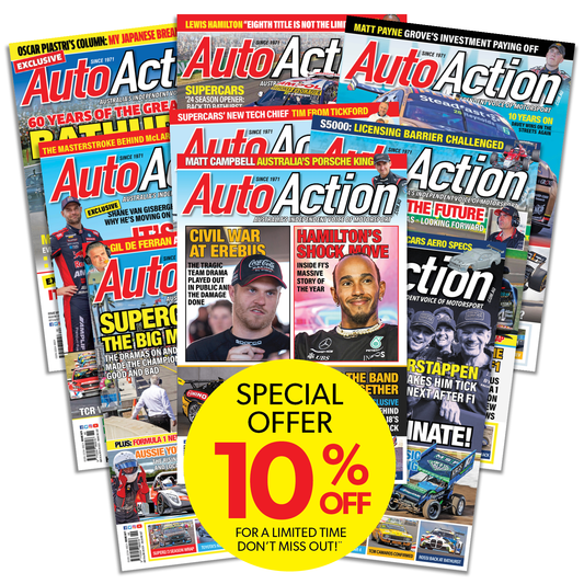 Auto Action Magazine 12 Month Print Subscription - AUSTRALIA