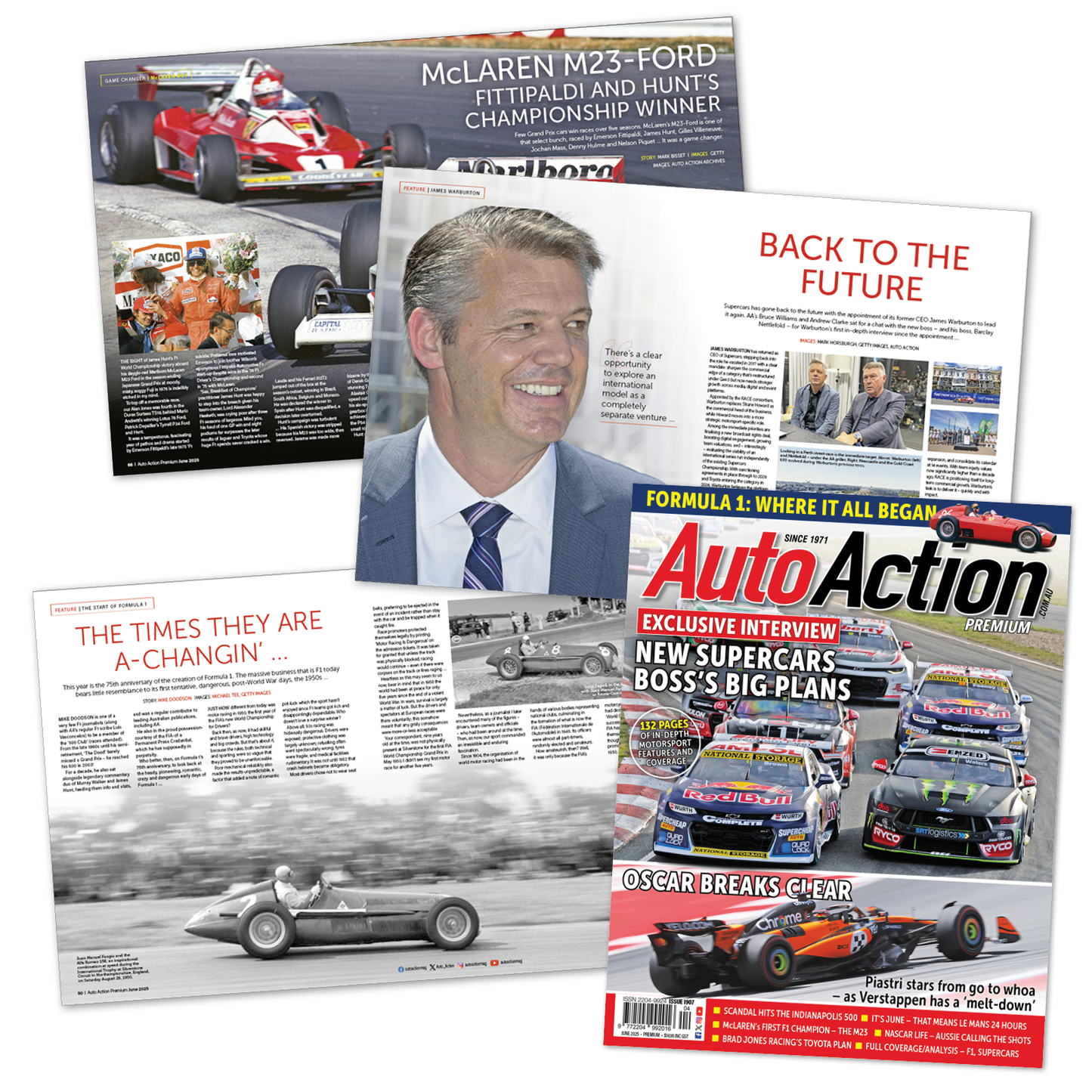 Auto Action Premium print magazine June 2025